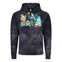 Cloud Black winter snowman coffee cups Vintage Hoodie - AdoDesignShop