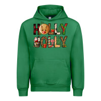 Emerald holly jolly Urban Hoodie - FaDigitalArtStudio