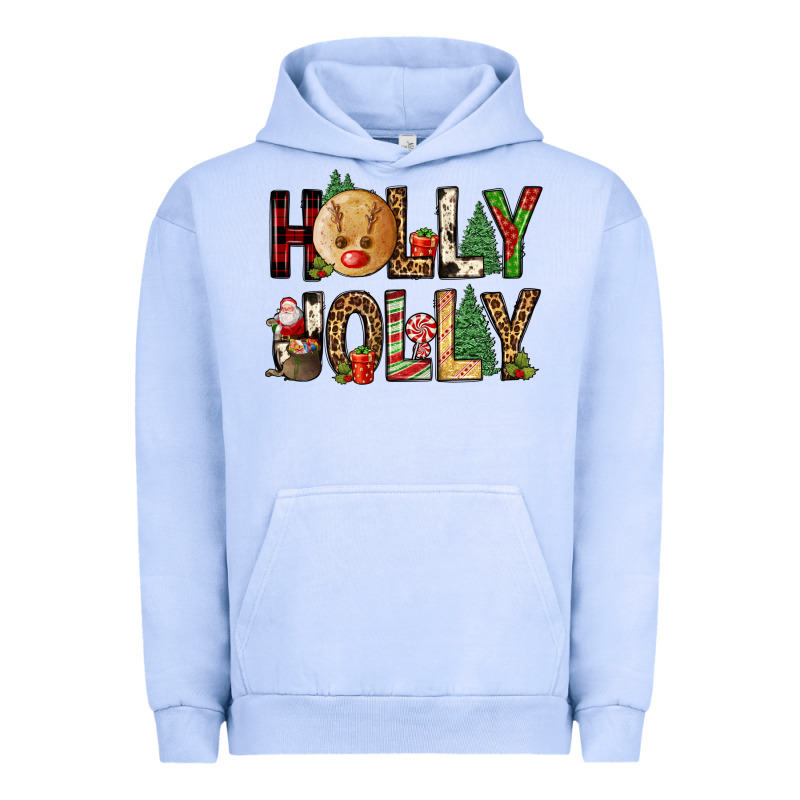 Holly Jolly Urban Hoodie by FaDigitalArtStudio | Teevron