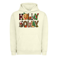 Pigment Pistachio holly jolly Urban Hoodie - FaDigitalArtStudio