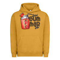 Pigment Peanut Butter summer Urban Hoodie - CowhideDigitalArt