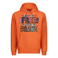 Carrot land of the beacause of the brave Premium Hoodie - CowhideDigitalArt