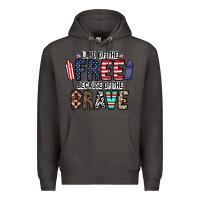 Smoke land of the beacause of the brave Premium Hoodie - CowhideDigitalArt