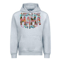 Heather Grey glitter and dirt mama of both Urban Hoodie - RacoonDesign