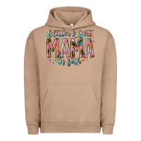 Pigment Burro glitter and dirt mama of both Urban Hoodie - RacoonDesign