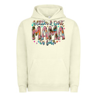 Pigment Pistachio glitter and dirt mama of both Urban Hoodie - RacoonDesign