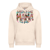Sandshell glitter and dirt mama of both Urban Hoodie - RacoonDesign