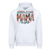 White glitter and dirt mama of both Urban Hoodie - RacoonDesign