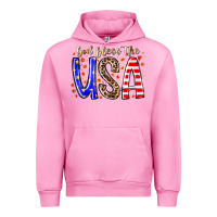 Fuchsia Pink god bless the usa Urban Hoodie - RacoonDesign