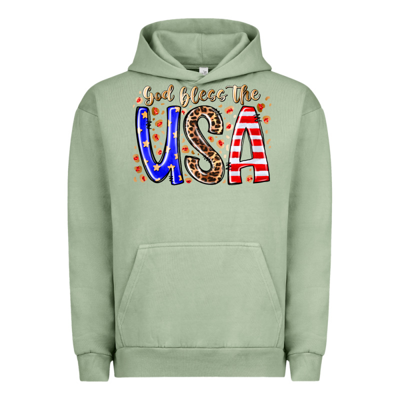 God Bless The Usa Urban Hoodie by RacoonDesign | Teevron