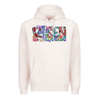 Pale Pink risen indeed Premium Hoodie - RacoonDesign