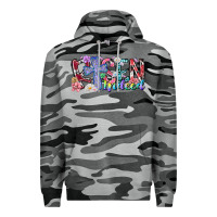 Slate Camo risen indeed Premium Hoodie - RacoonDesign