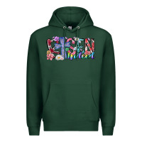 Sports Green risen indeed Premium Hoodie - RacoonDesign