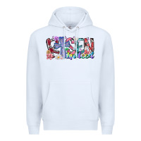 White risen indeed Premium Hoodie - RacoonDesign