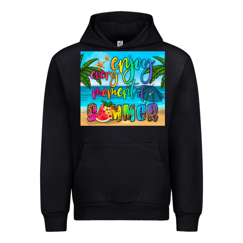Enjoy Every Moment Of Summer Urban Hoodie by HRA Design Shop | Teevron