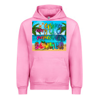 Fuchsia Pink enjoy every moment of summer Urban Hoodie - HRA Design Shop