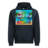 Navy enjoy every moment of summer Urban Hoodie - HRA Design Shop