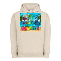 Pigment French Oak enjoy every moment of summer Urban Hoodie - HRA Design Shop