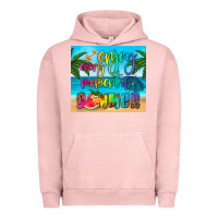Pigment Salmon enjoy every moment of summer Urban Hoodie - HRA Design Shop