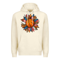 Sandshell basketball sunflower Premium Hoodie - HRA Design Shop