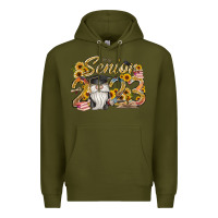 Army Green senior 2023 Premium Hoodie - RacoonDesign