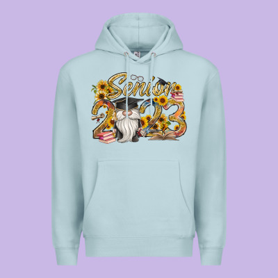 Senior 2023 Premium Hoodie Designed By Racoondesign