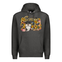 Charcoal Heather senior 2023 Premium Hoodie - RacoonDesign