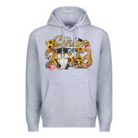 Heather Grey senior 2023 Premium Hoodie - RacoonDesign