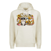Oatmeal Heather senior 2023 Premium Hoodie - RacoonDesign