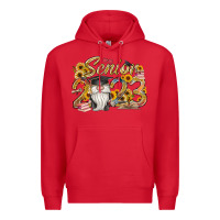 Red senior 2023 Premium Hoodie - RacoonDesign