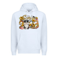 White senior 2023 Premium Hoodie - RacoonDesign