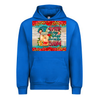 Cobalt drink in my hand toes in the sand tumbler Urban Hoodie - HRA Design Shop