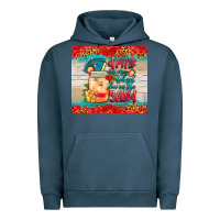 Pigment Midnight Navy drink in my hand toes in the sand tumbler Urban Hoodie - HRA Design Shop