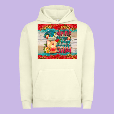 Drink In My Hand Toes In The Sand Tumbler Urban Hoodie Designed By Hra Design Shop