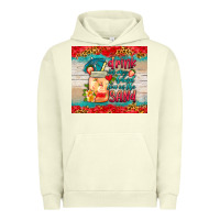 Pigment Pistachio drink in my hand toes in the sand tumbler Urban Hoodie - HRA Design Shop