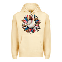 Pina Colada baseball sunflower Premium Hoodie - HRA Design Shop