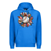 True Royal baseball sunflower Premium Hoodie - HRA Design Shop
