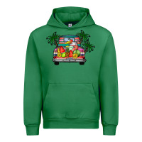 Emerald summer truck Urban Hoodie - CowhideDigitalArt