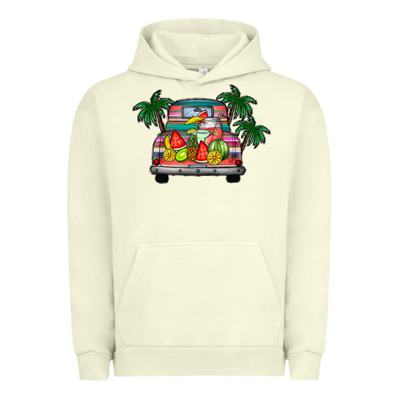 Summer Truck Urban Hoodie by CowhideDigitalArt | Teevron