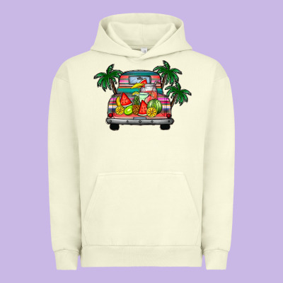 Summer Truck Urban Hoodie Designed By Cowhidedigitalart
