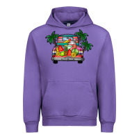 Tulip summer truck Urban Hoodie - CowhideDigitalArt
