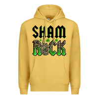 Antique Gold St. Patrick's shamrock Premium Hoodie - OliviaCreatesArt