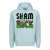 Blue Mist St. Patrick's shamrock Premium Hoodie - OliviaCreatesArt