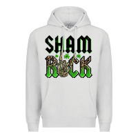 Dove Grey St. Patrick's shamrock Premium Hoodie - OliviaCreatesArt
