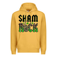 Mustard St. Patrick's shamrock Premium Hoodie - OliviaCreatesArt