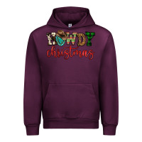 Mauve Wine howdy christmas Urban Hoodie - FaDigitalArtStudio