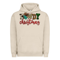 Pigment French Oak howdy christmas Urban Hoodie - FaDigitalArtStudio