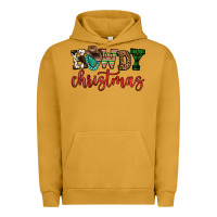Pigment Peanut Butter howdy christmas Urban Hoodie - FaDigitalArtStudio