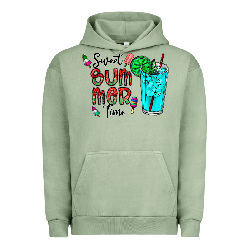 Sweet Summer Time Urban Hoodie by CowhideDigitalArt | Teevron