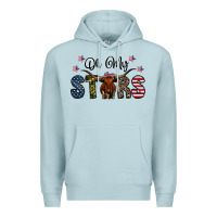Blue Mist oh my stars Premium Hoodie - CowhideDigitalArt